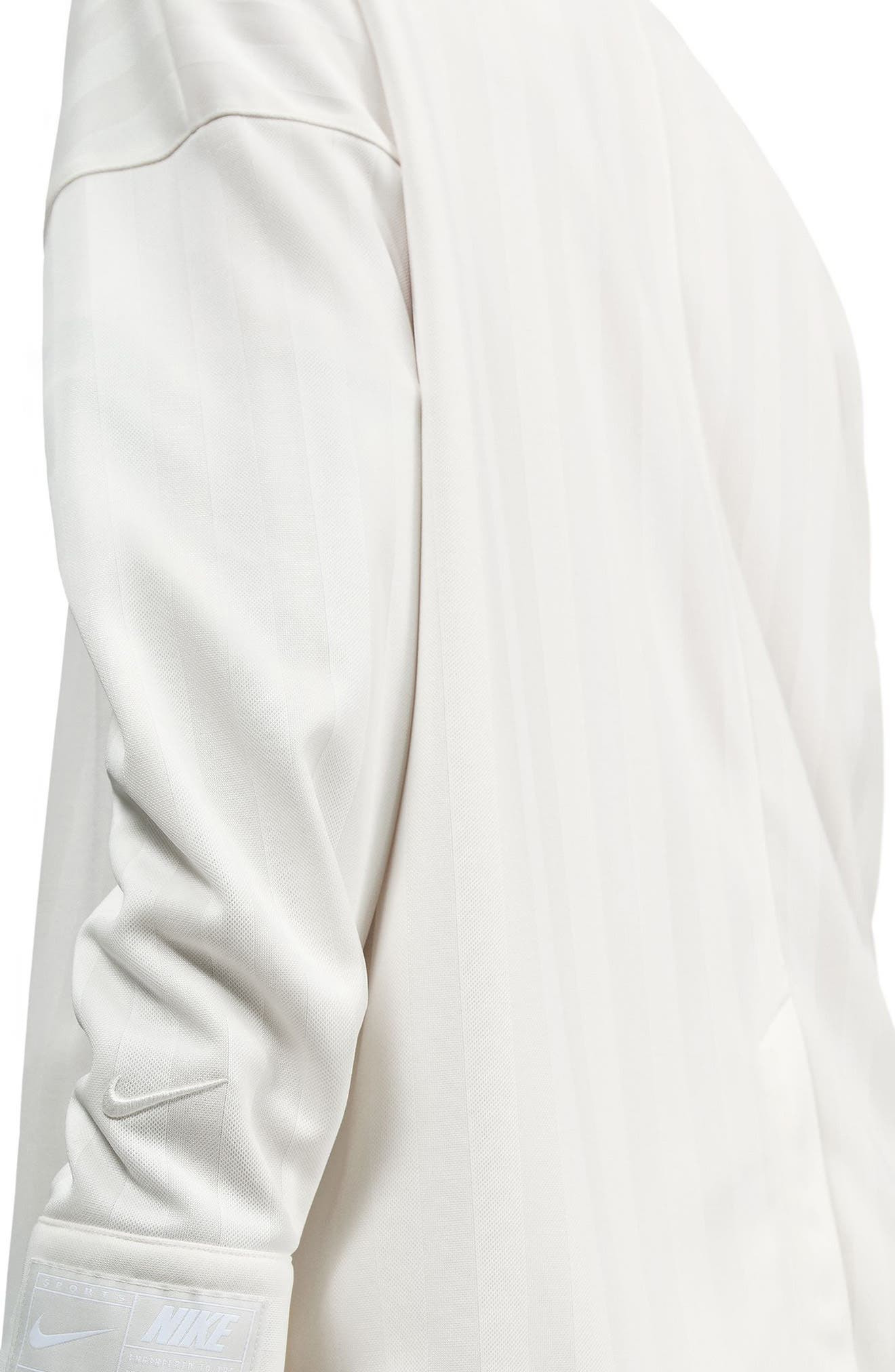 Nike Sportswear Stripe Shirt in Pale Ivory/Sail at Nordstrom - 3