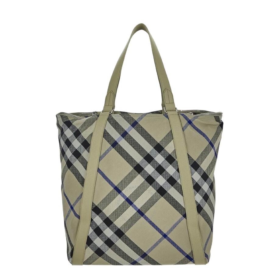 Burberry Checkered Pattern Tote Bag - 3
