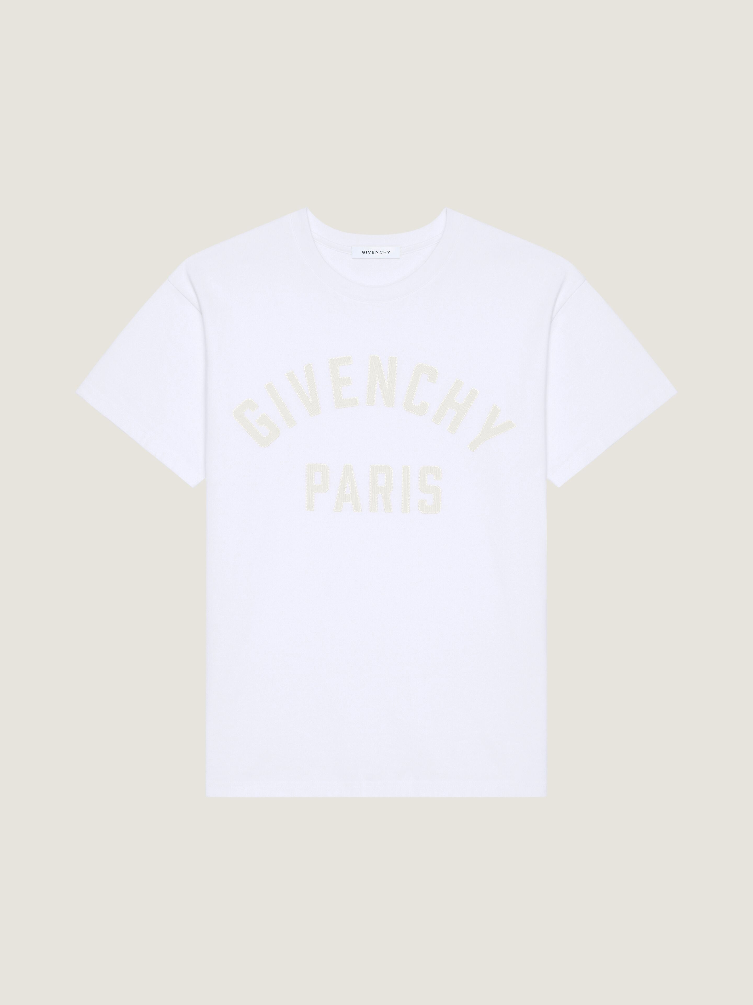 GIVENCHY PARIS T-SHIRT IN COTTON - 1