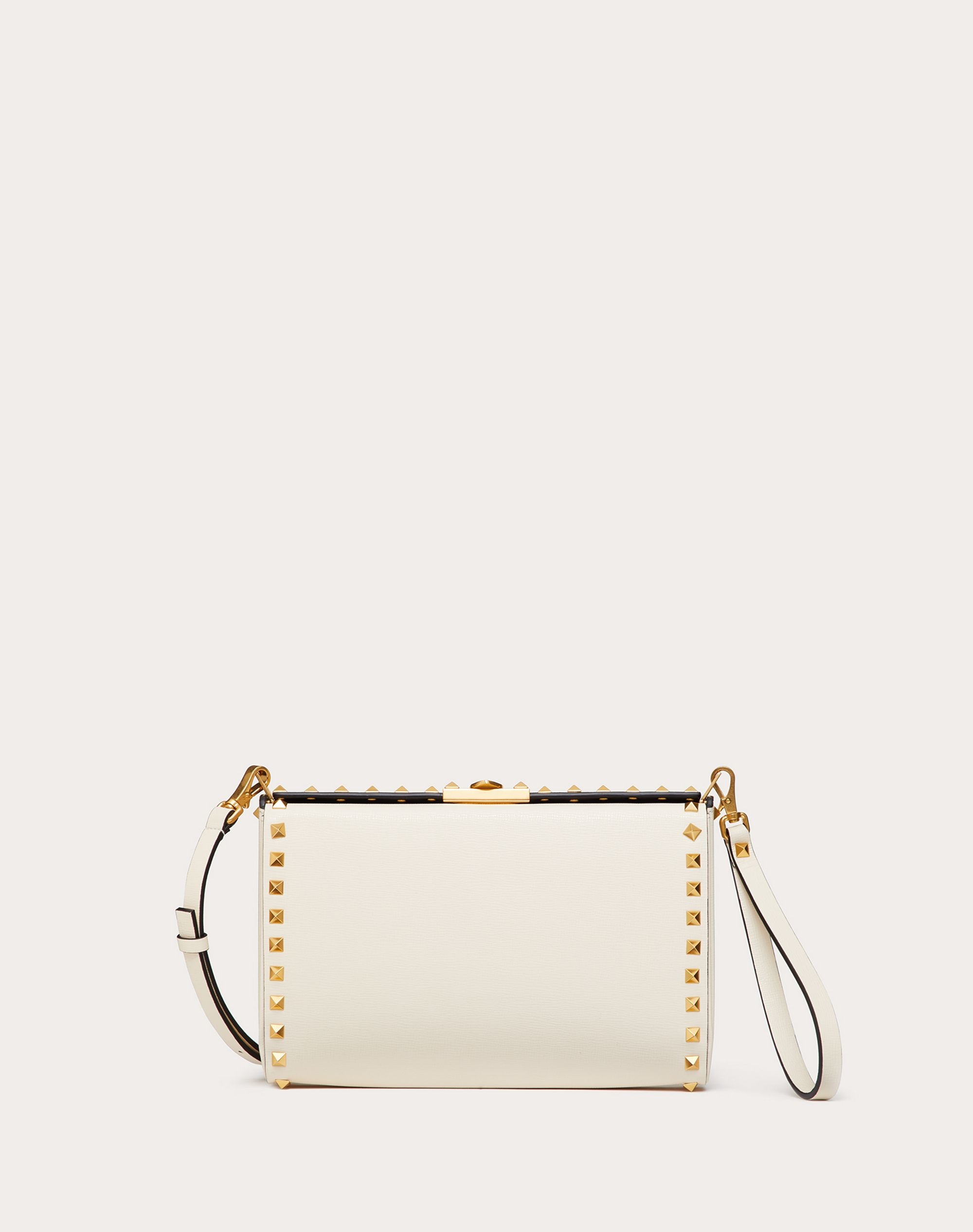 Rockstud Alcove Grainy Calfskin Crossbody Bag - 1