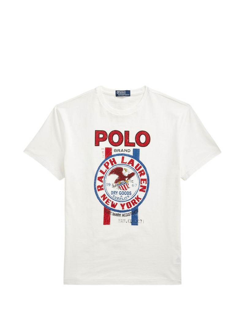 logo-print cotton T-shirt 1