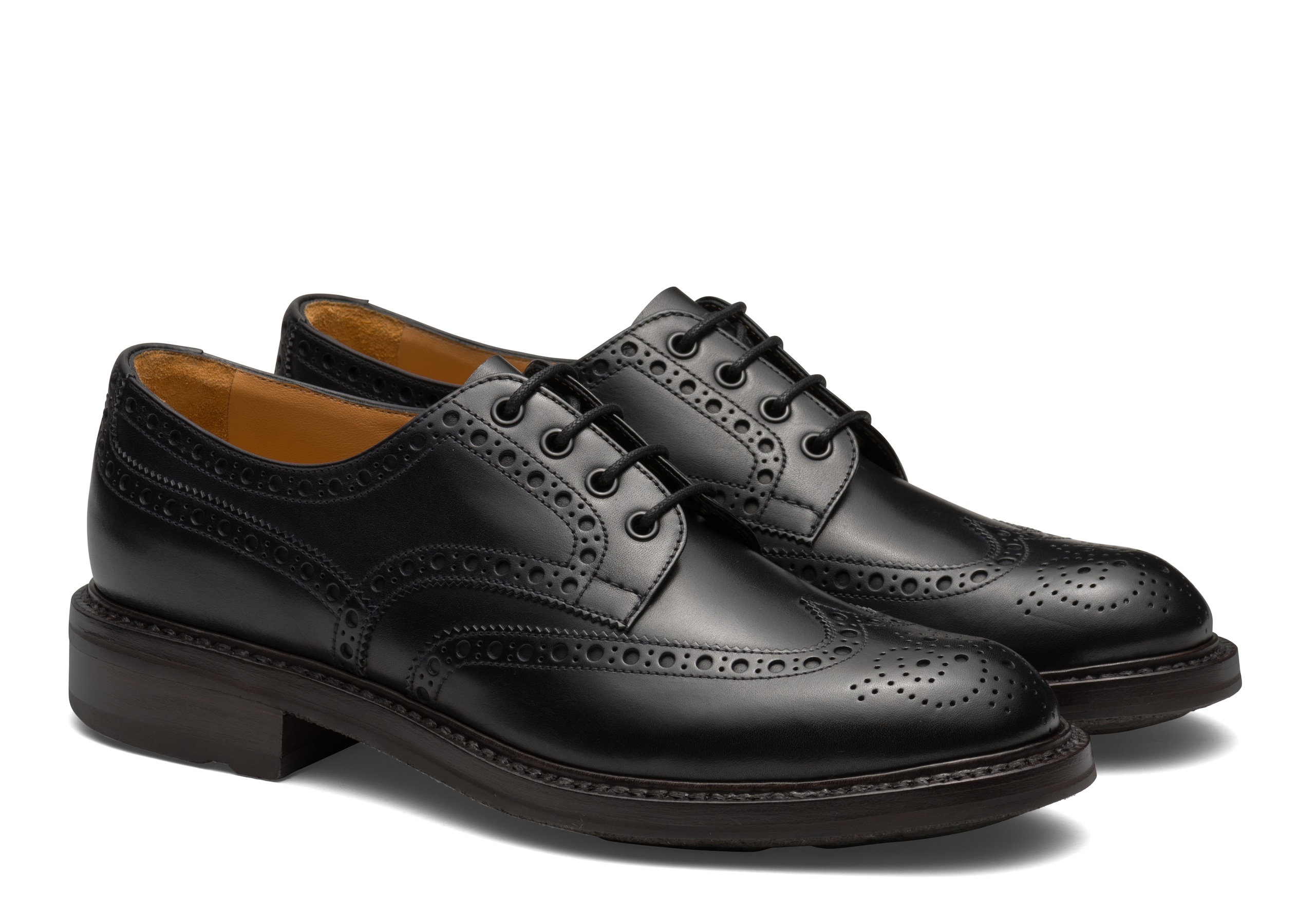 Horsham
Prestige Calf Leather Derby Brogue Black - 2