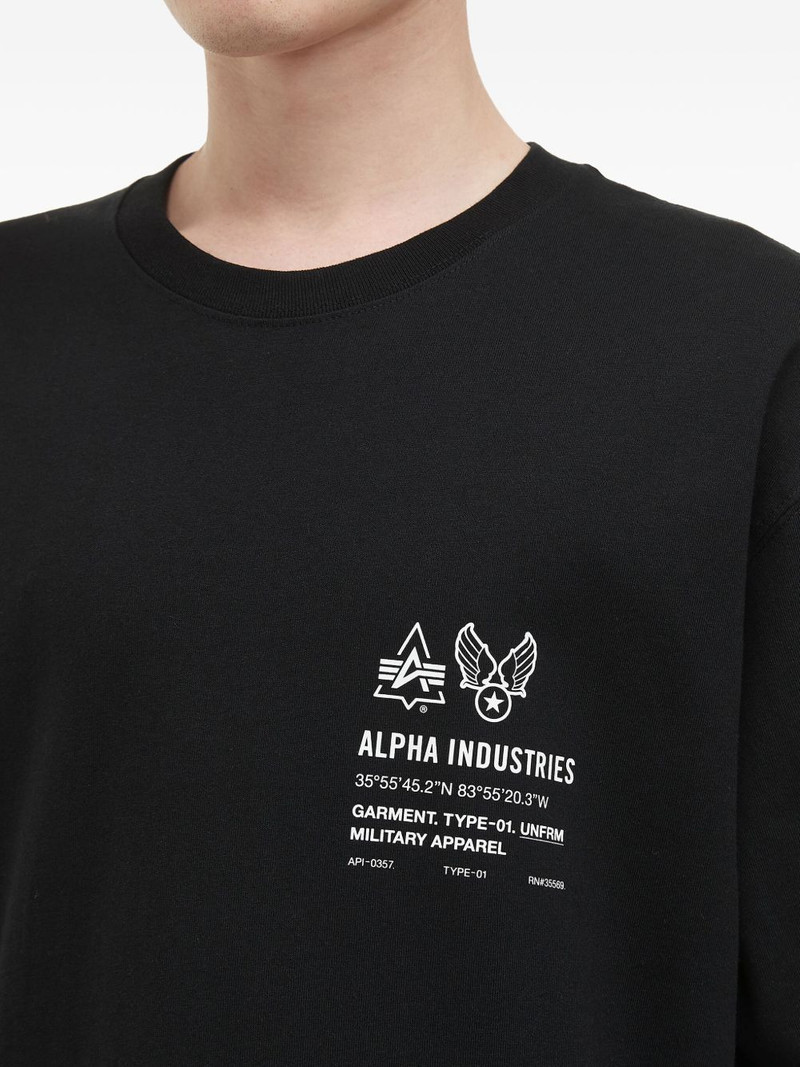 logo-print crew-neck T-shirt 5