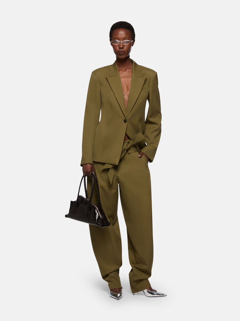 THE ATTICO MILITARY GREEN JACKET outlook