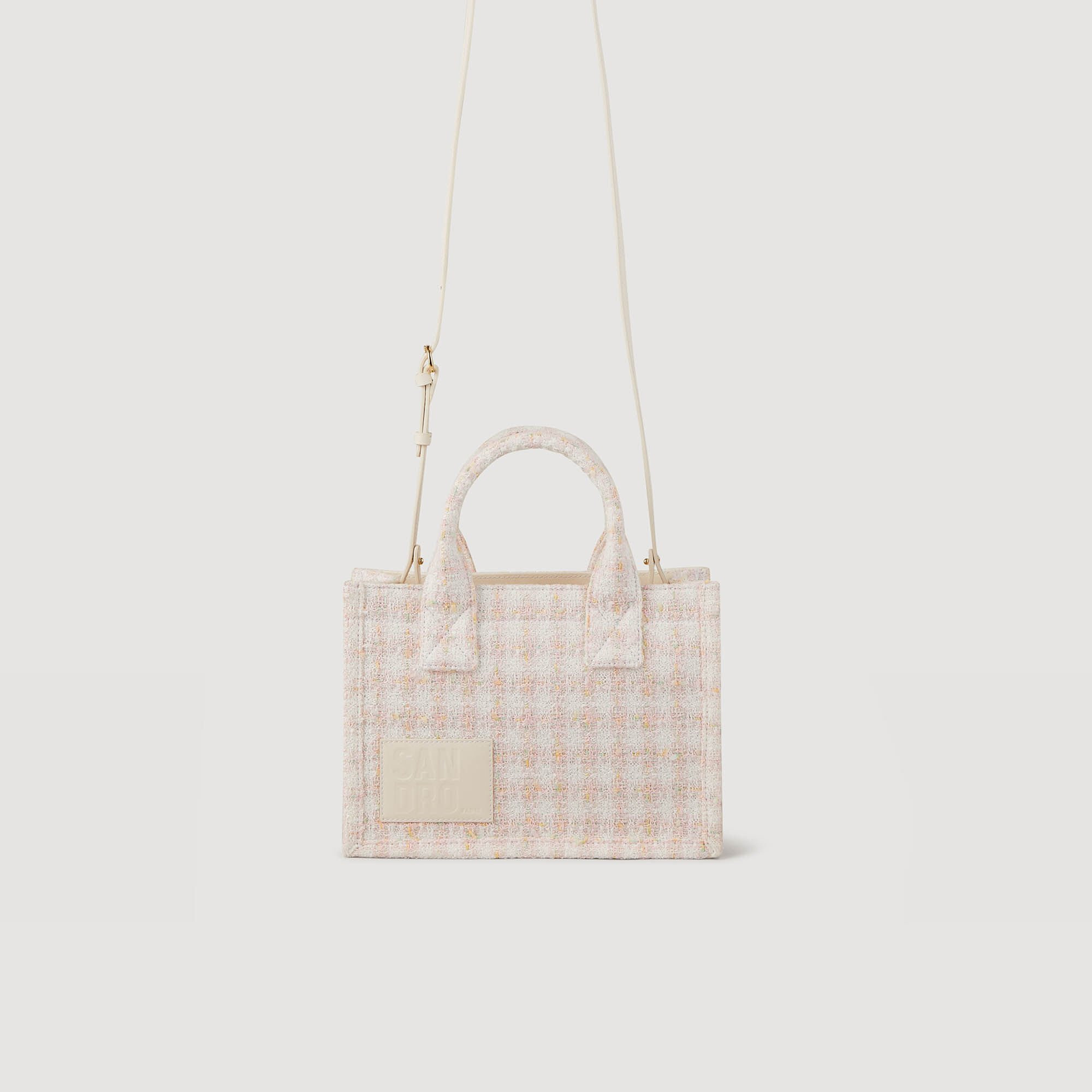KASBAH SMALL TWEED TOTE BAG - 6