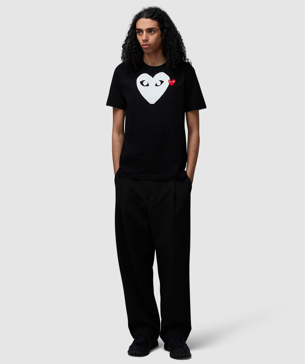 Double heart logo t-shirt - 5