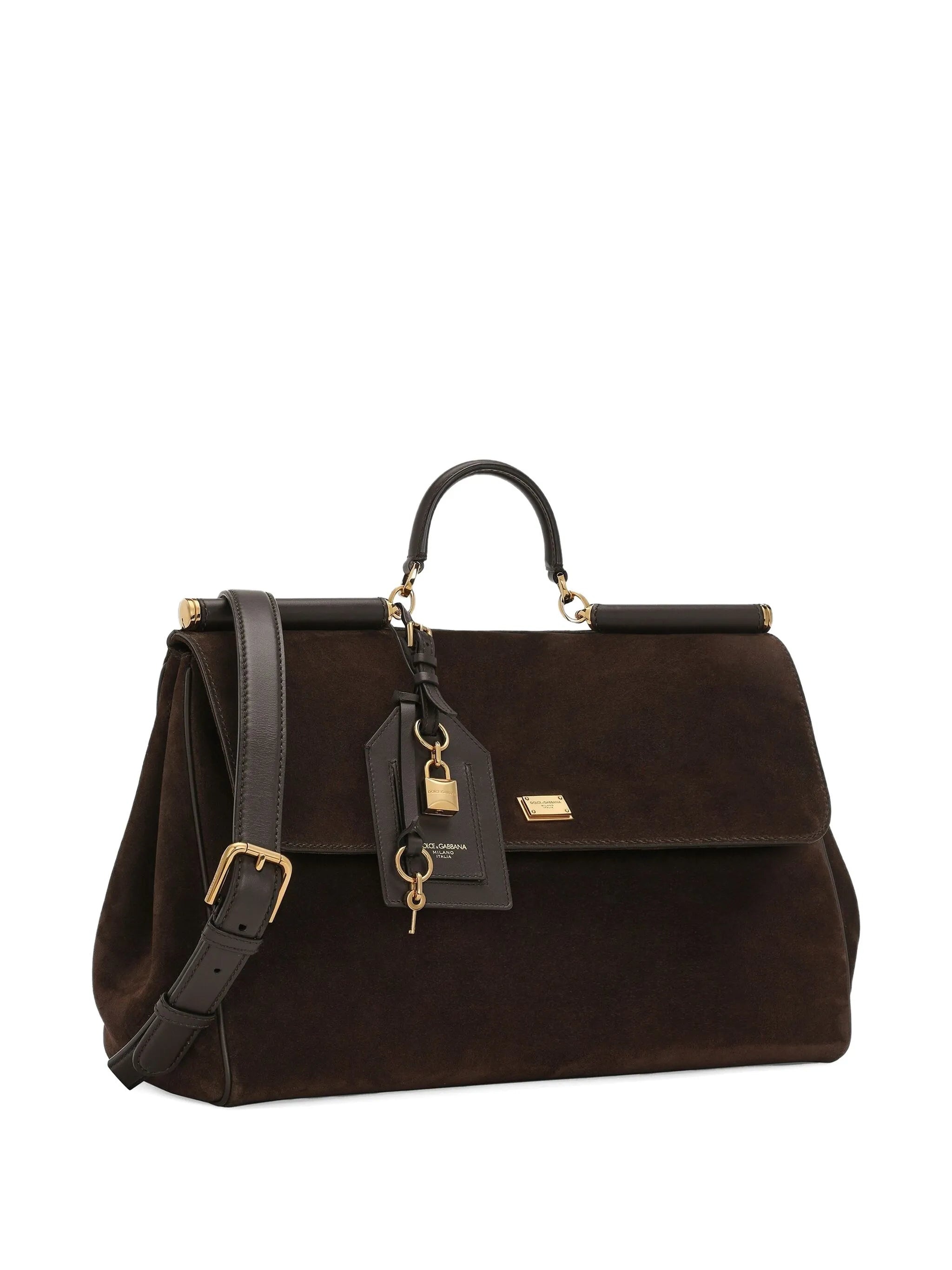 Dolce & Gabbana Sicily Suede Tote Bag - 2