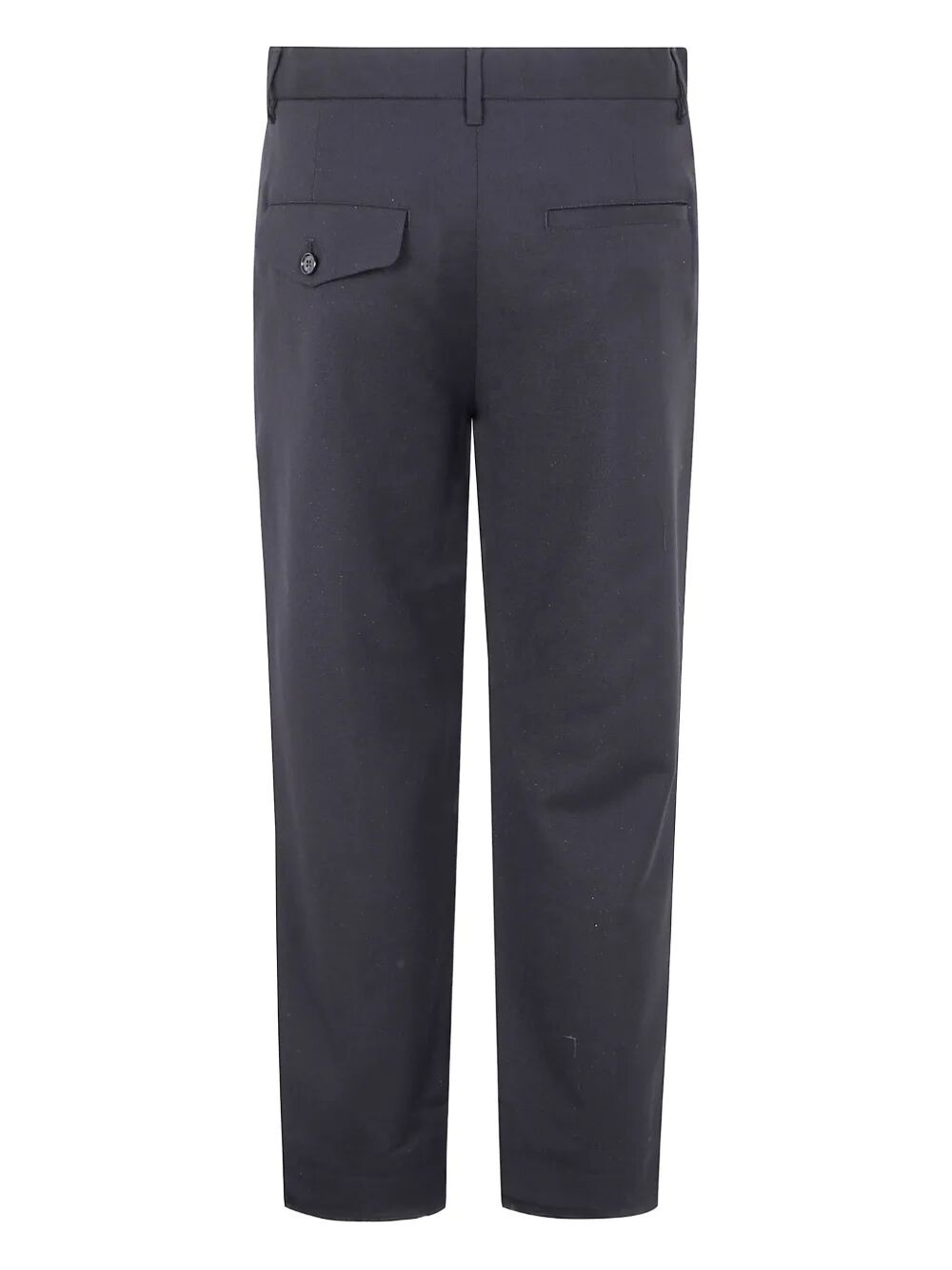 Ann Demeulemeester Women "Rael" Cigarette Trousers With Raw Edge Cotton Detail - 6