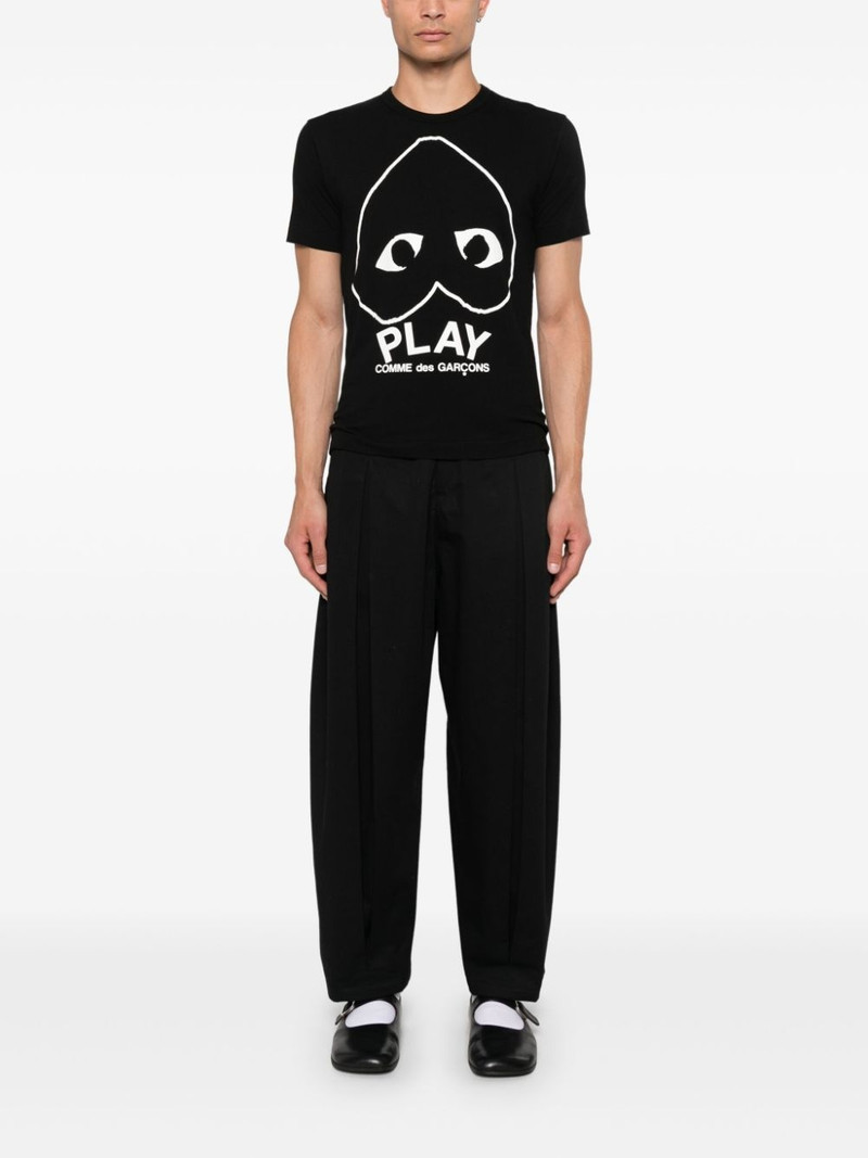 Comme des Garçons PLAY logo-print T-shirt outlook