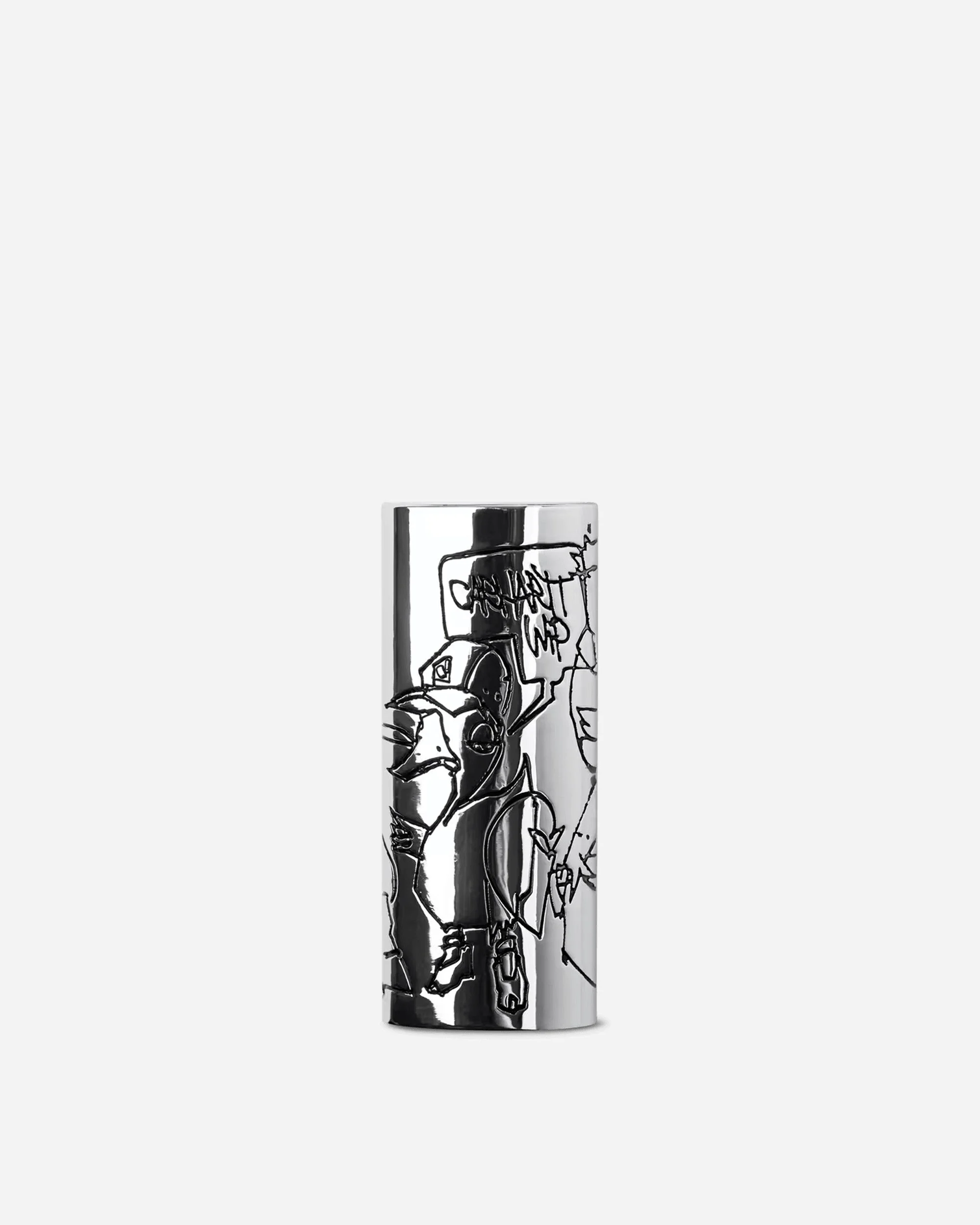Blinkerfluid BIC Metal Lighter Case Silver - 1