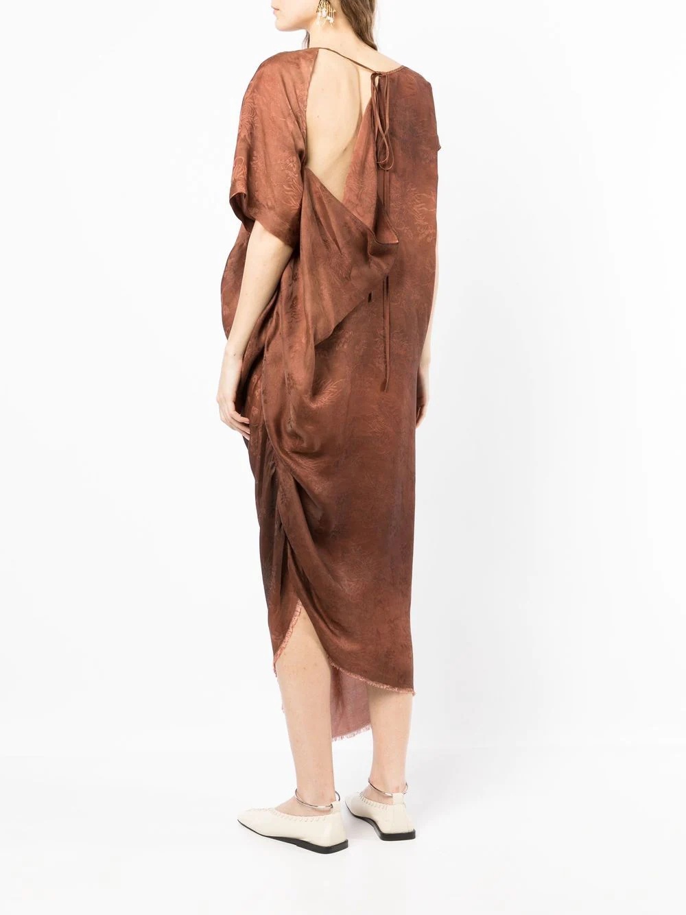 asymmetric shift dress - 4