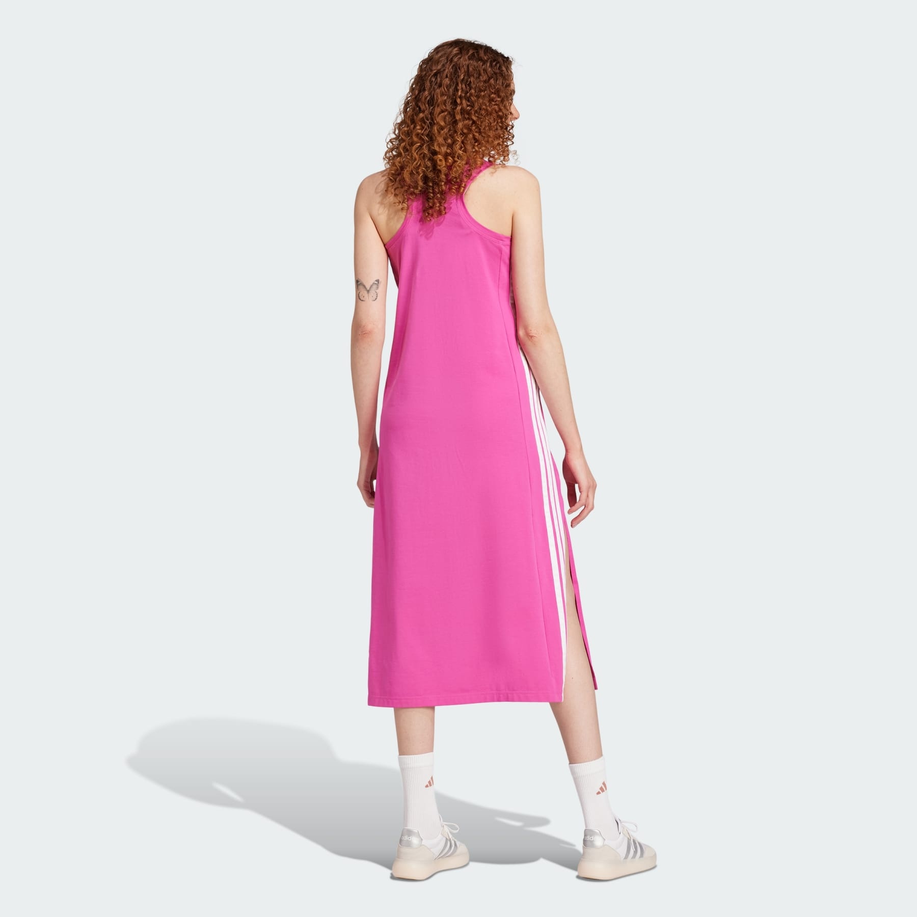 Essentials 3-Stripes Long Racerback Dress - 3