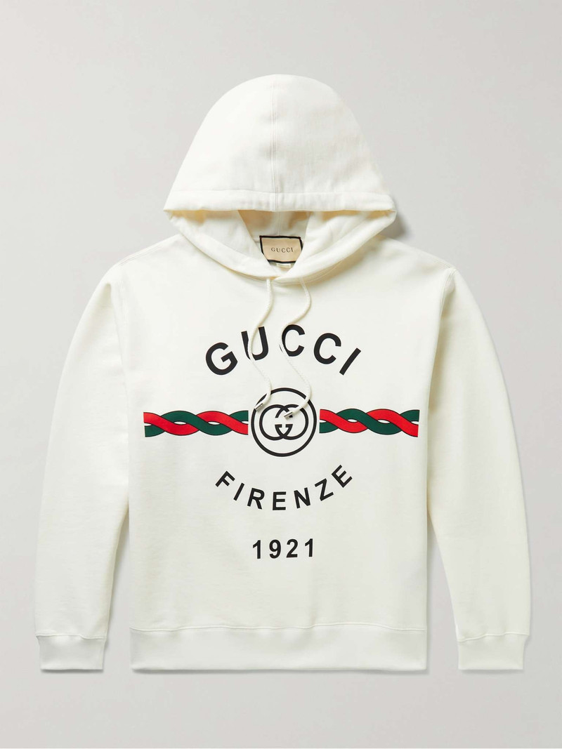 Cotton 'Gucci Firenze 1921' 후드 스웨터 - 1