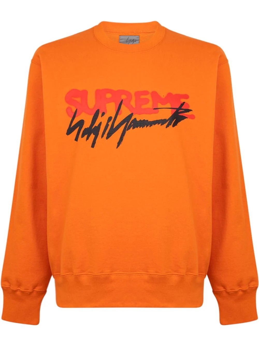 x Yohji Yamamoto crewneck sweatshirt - 1