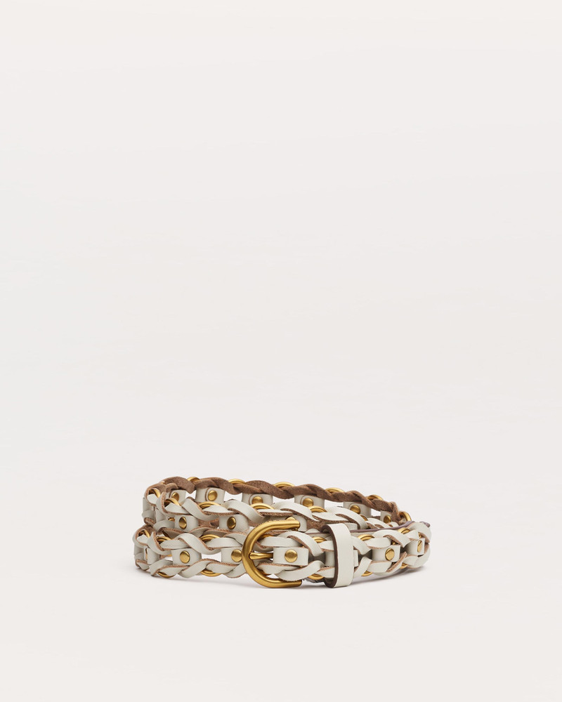 Aria Leather Chain Belt 1