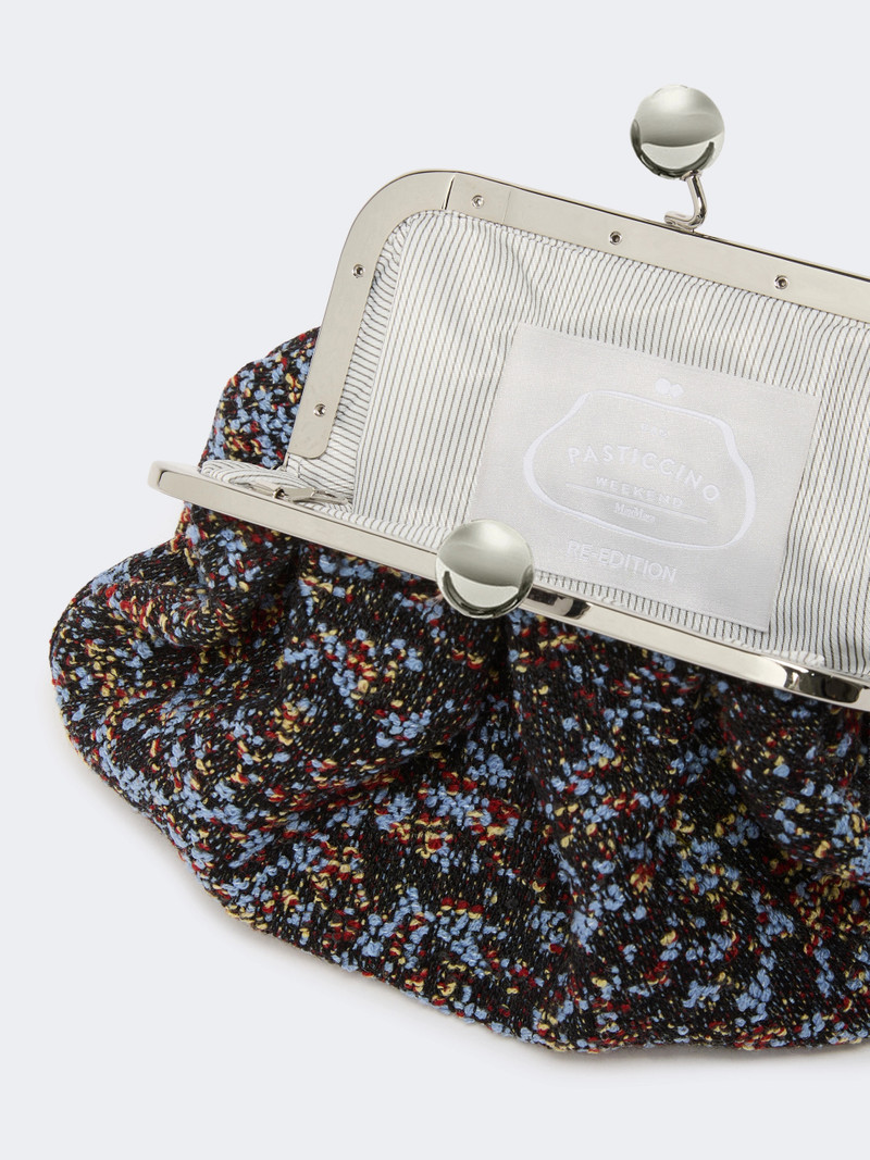 ACCENNI Small wool bouclé Pasticcino Bag - AVIO 5