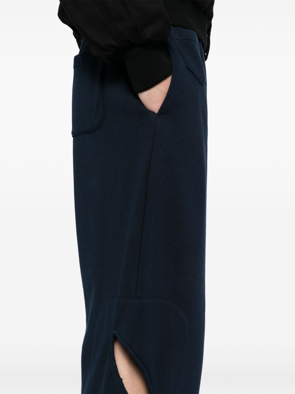 cut-out track pants - 5