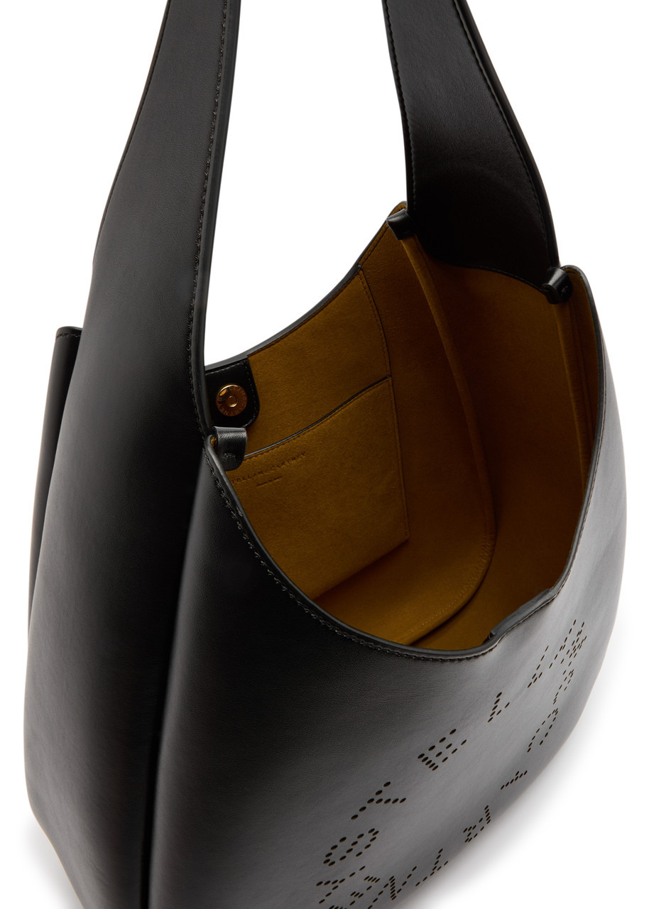 Stella Logo faux leather shoulder bag - 4