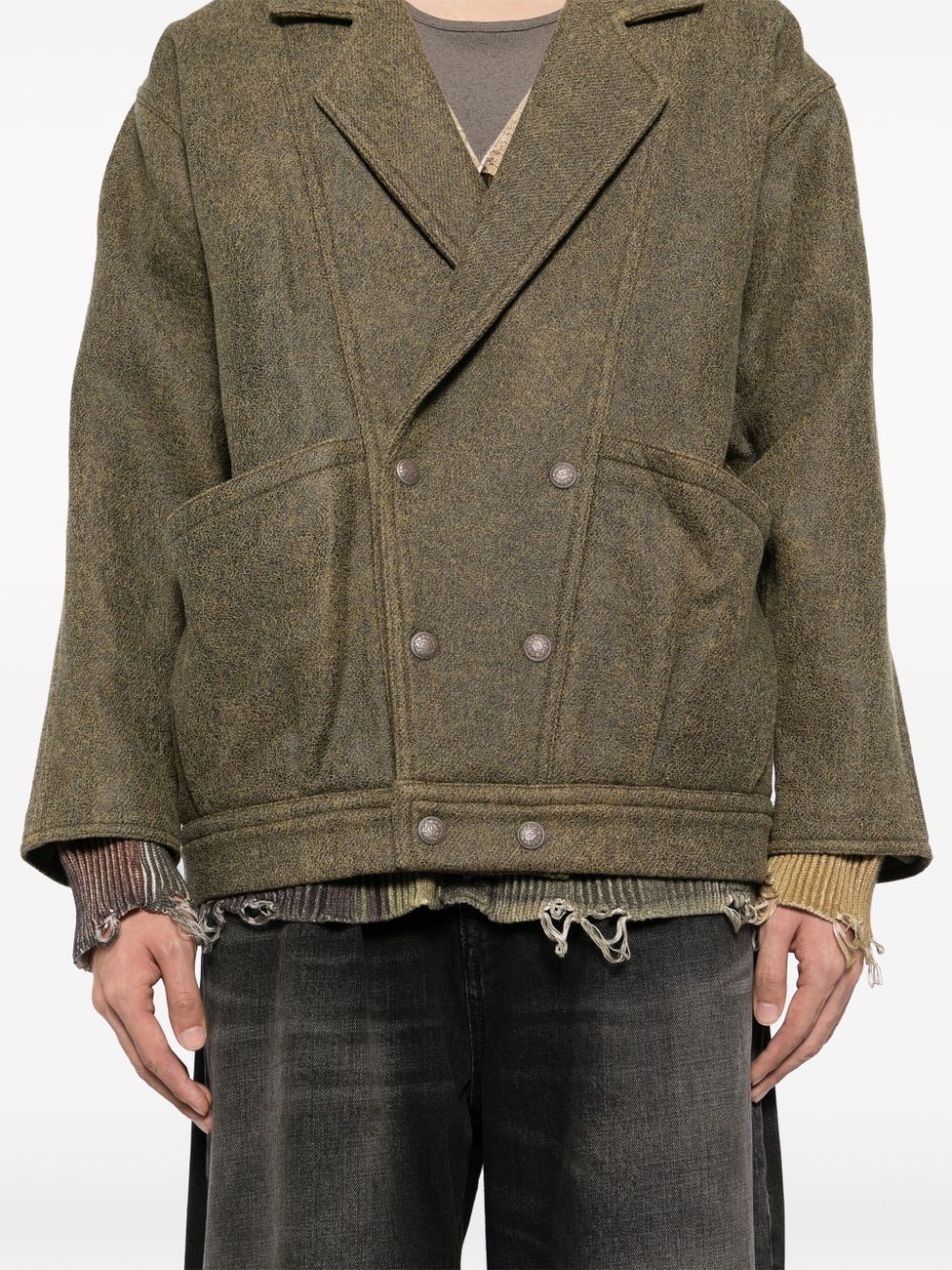 double-breasted blazer - 5