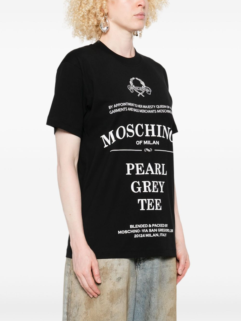logo-print T-shirt - 3