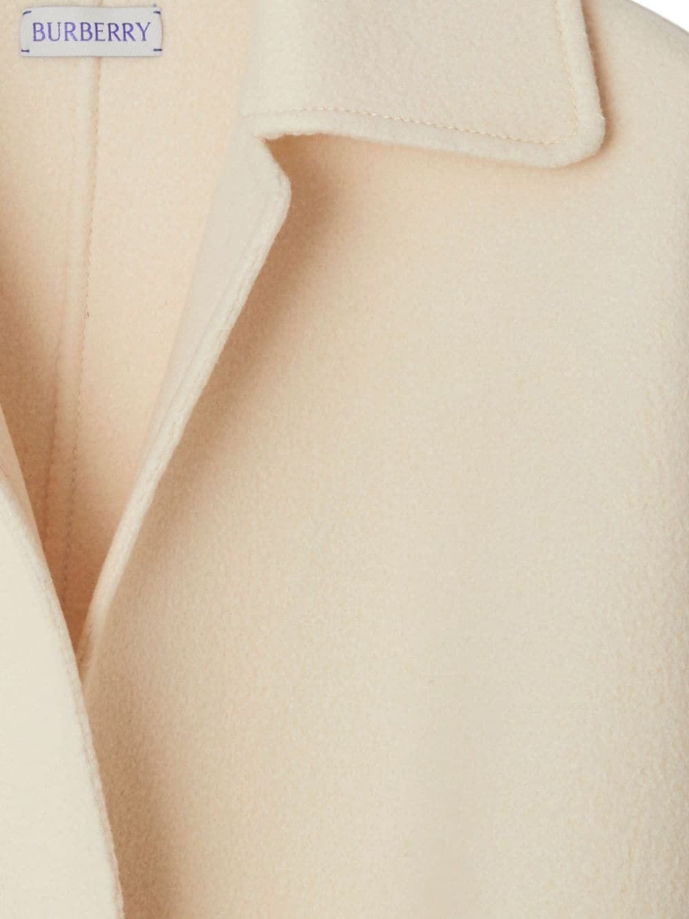 wrap cashmere coat - 5