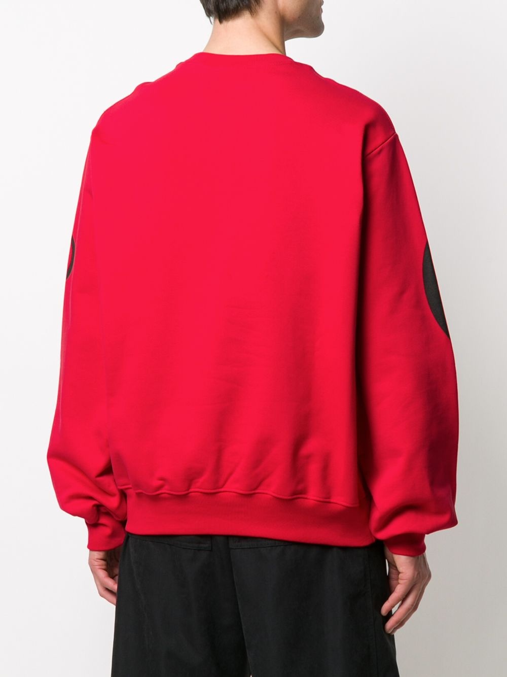 oversized logo print sweatshirt - 4