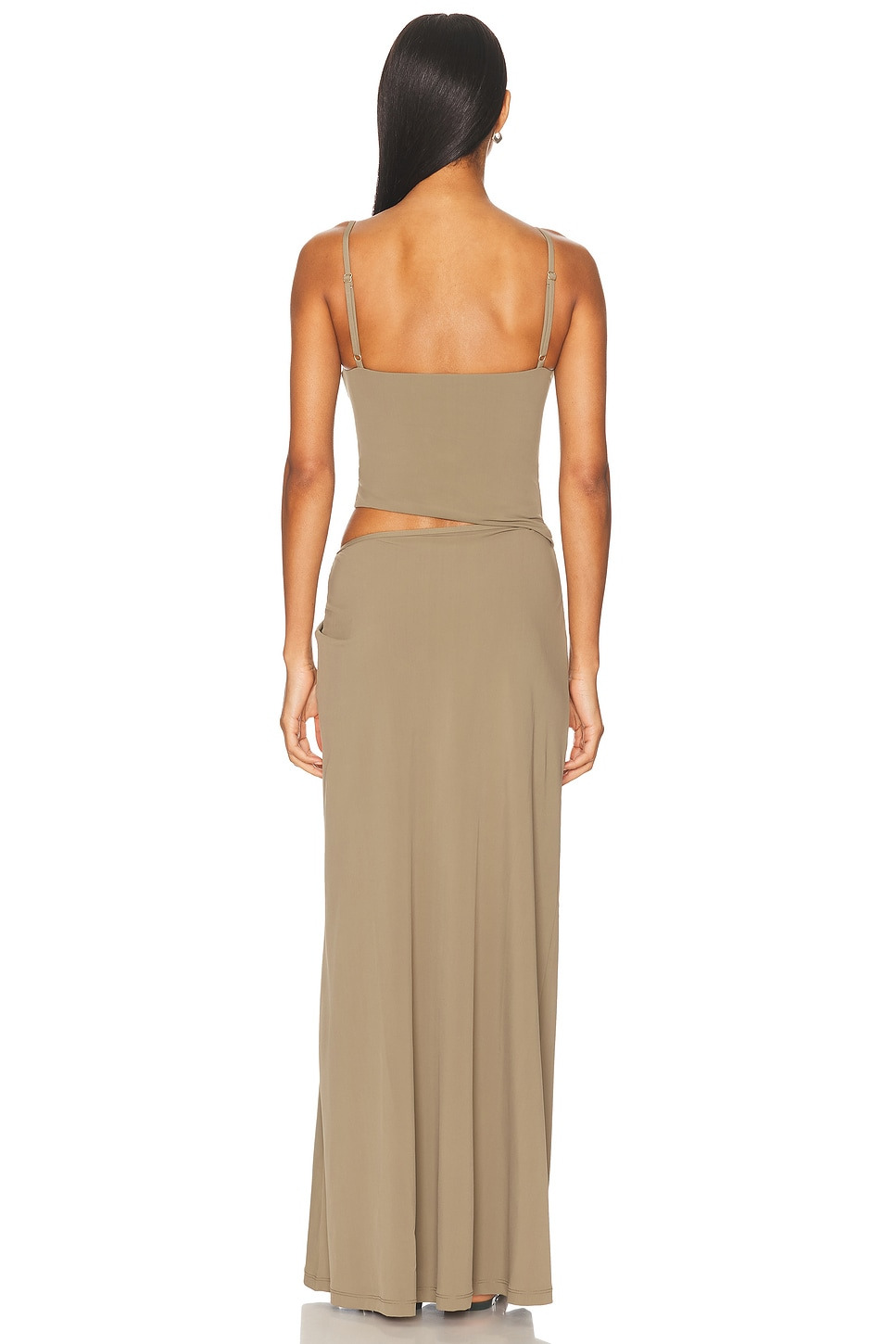 Ruched Orbit Split Dress - 3