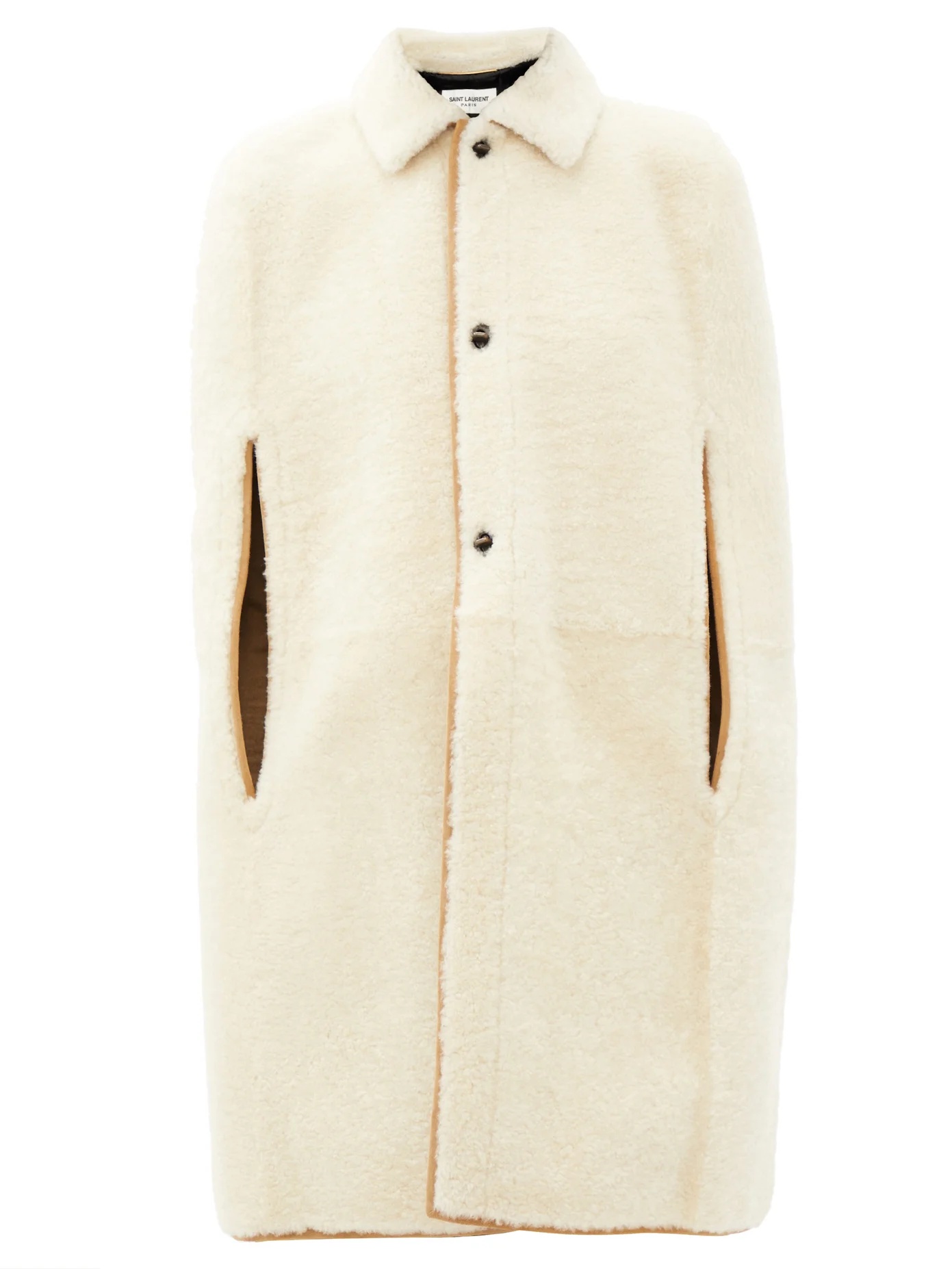 Shearling cape - 1