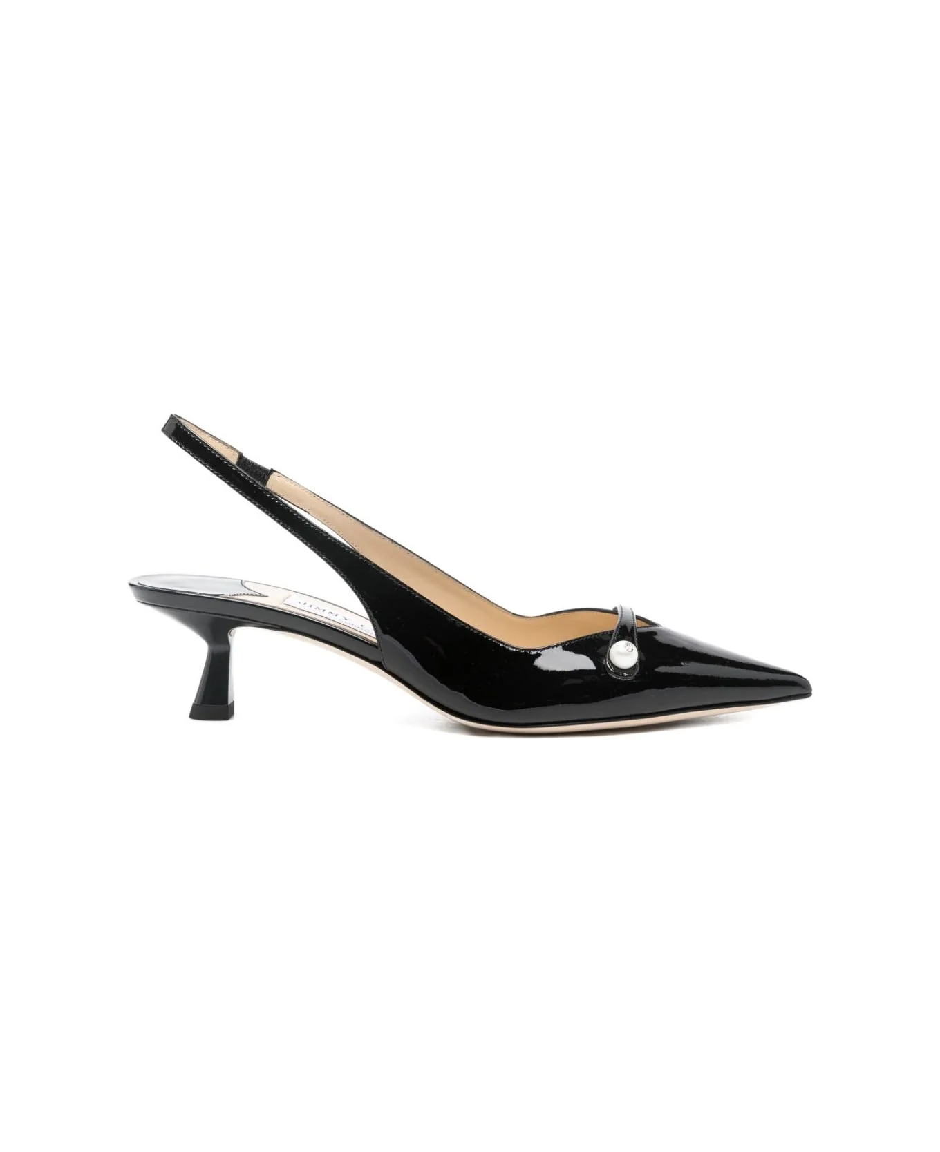 Amita Patent Leather Pumps - 1