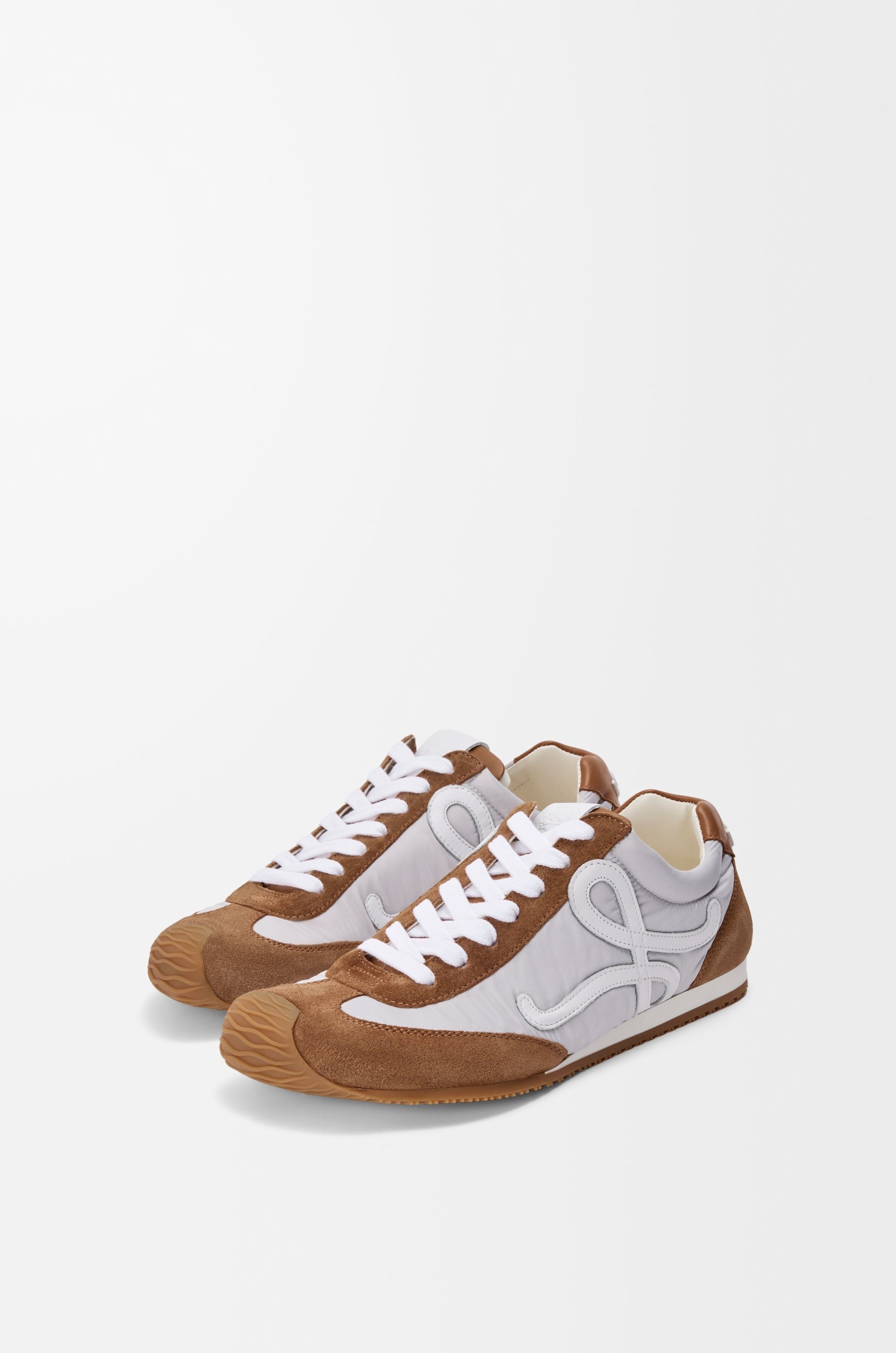 Ballet Runner 2.0 in nylon and calfskin - 3
