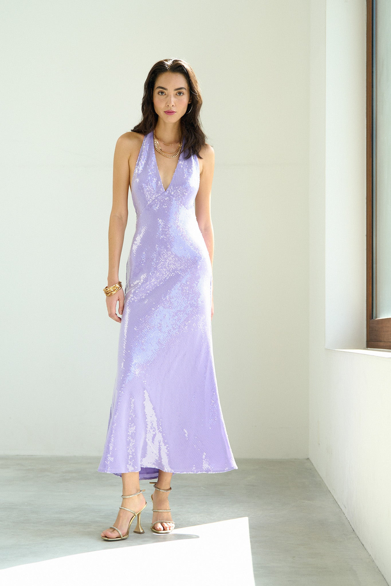 OCTAVIA SEQUINED DRESS - 2