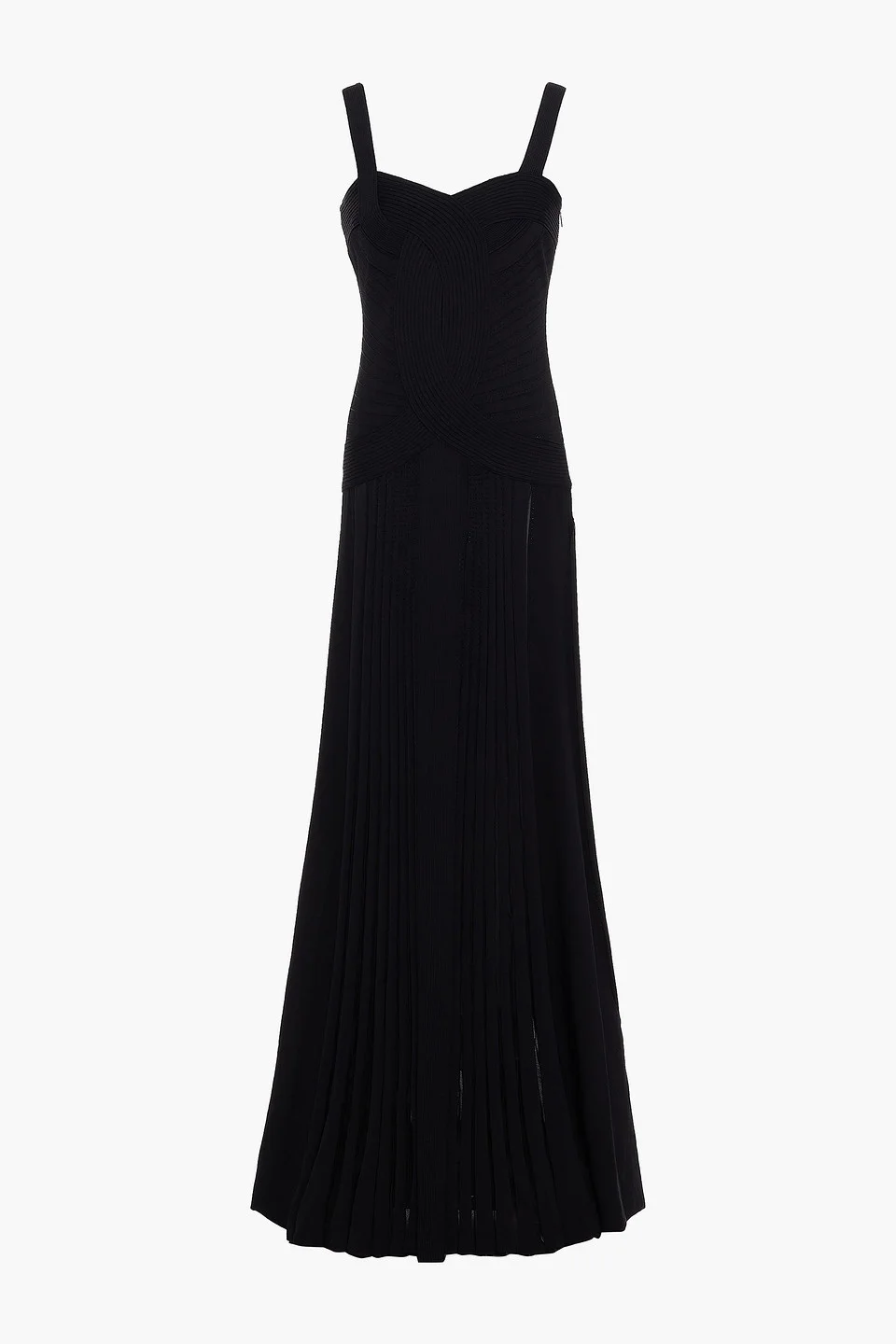 Stretch-knit maxi dress - 1