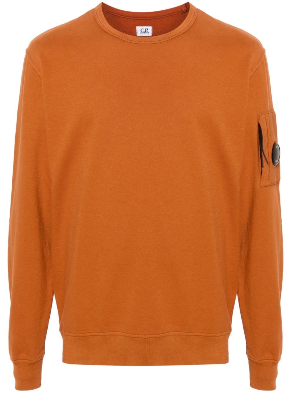 crew-neck fleece sweatshirt - 1