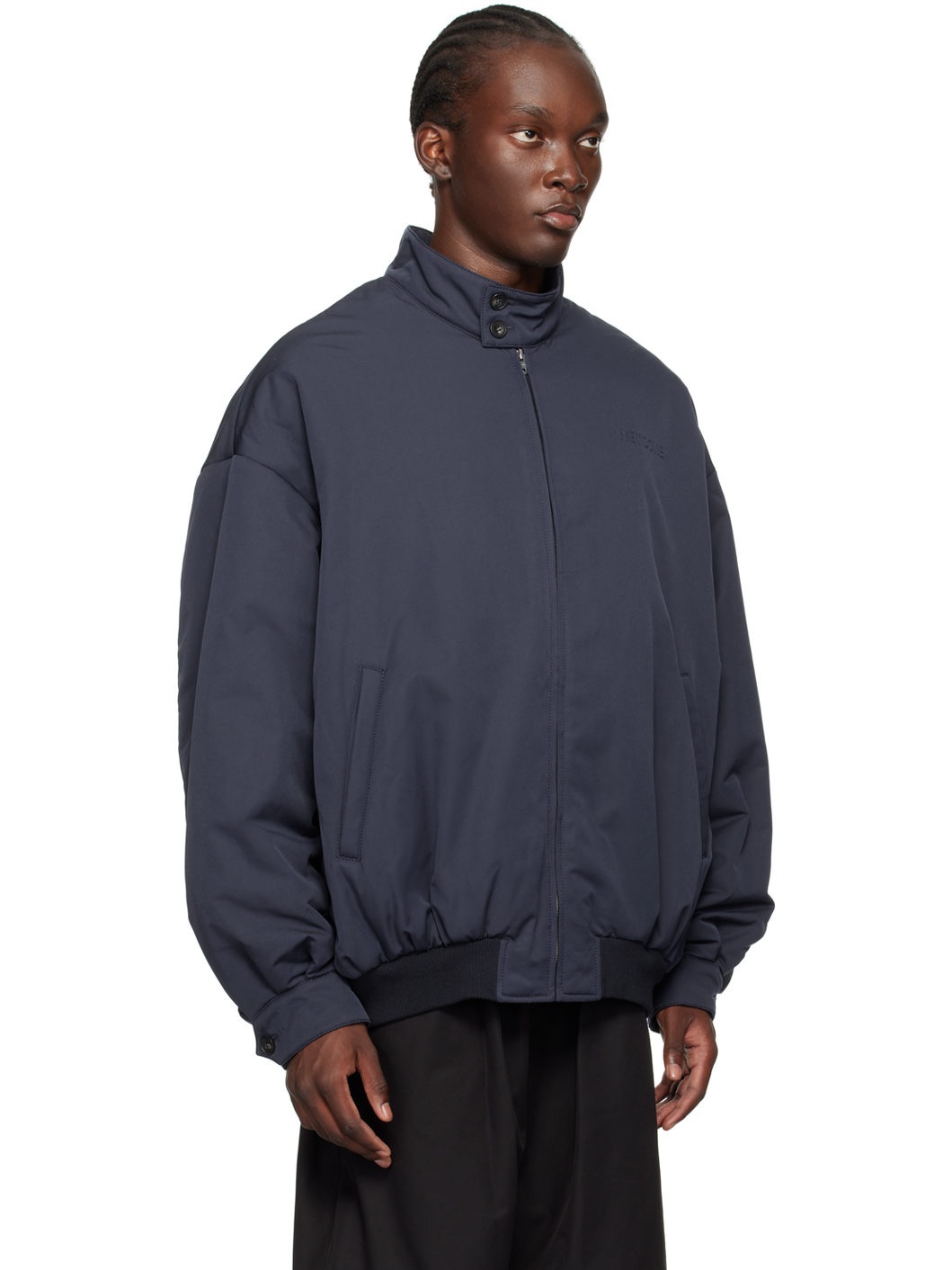 Navy Harrington Jacket - 2