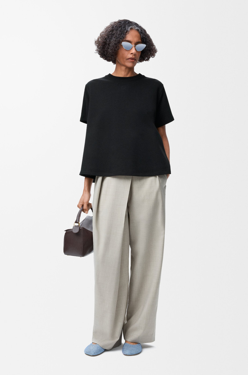 Loewe Trapeze top in cotton blend outlook