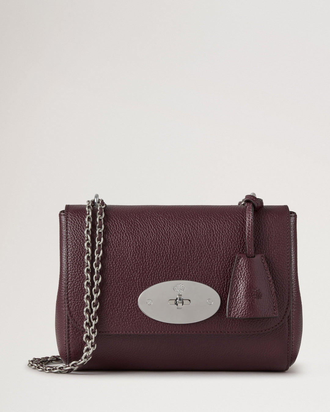 Lily Black Cherry Small Classic Grain - 1
