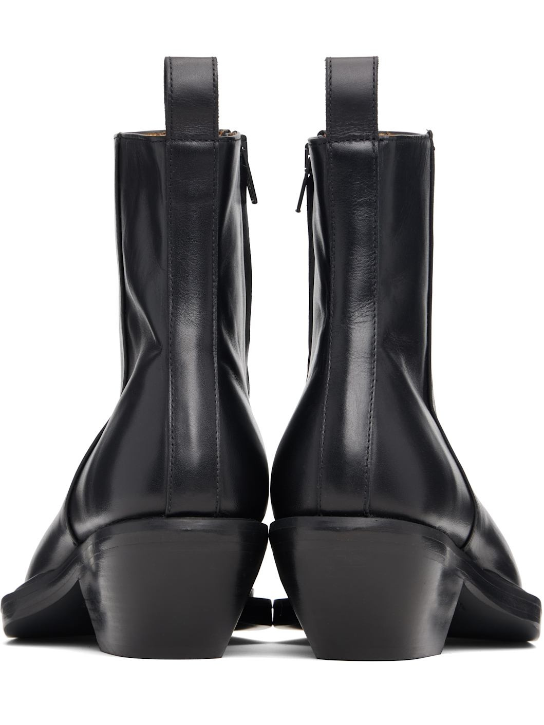Black Ankle Boots - 2