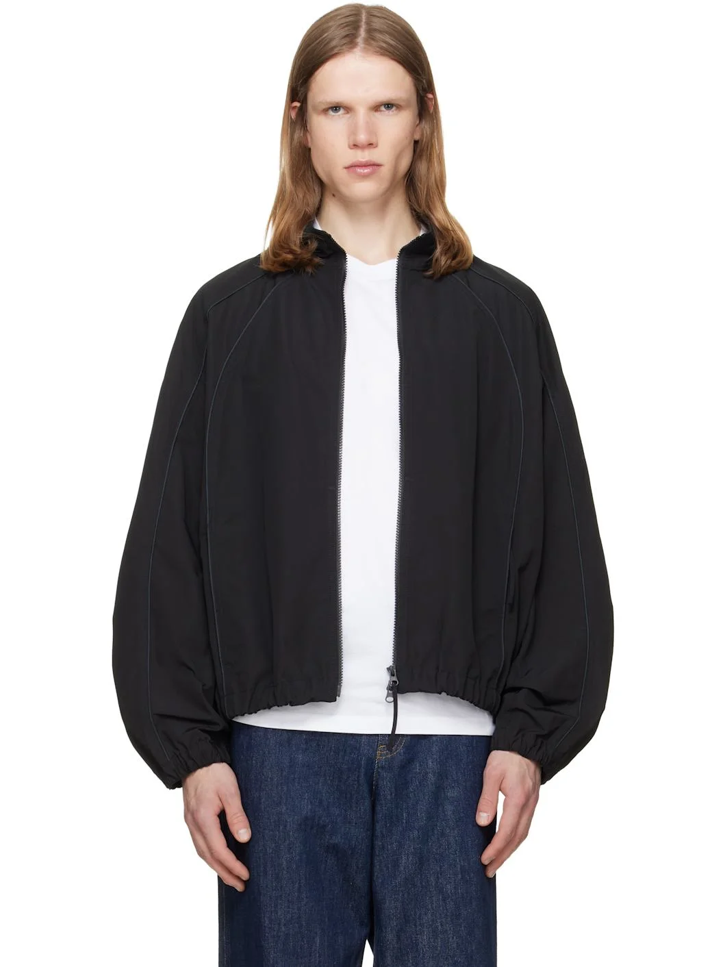 Black Track Jacket - 1