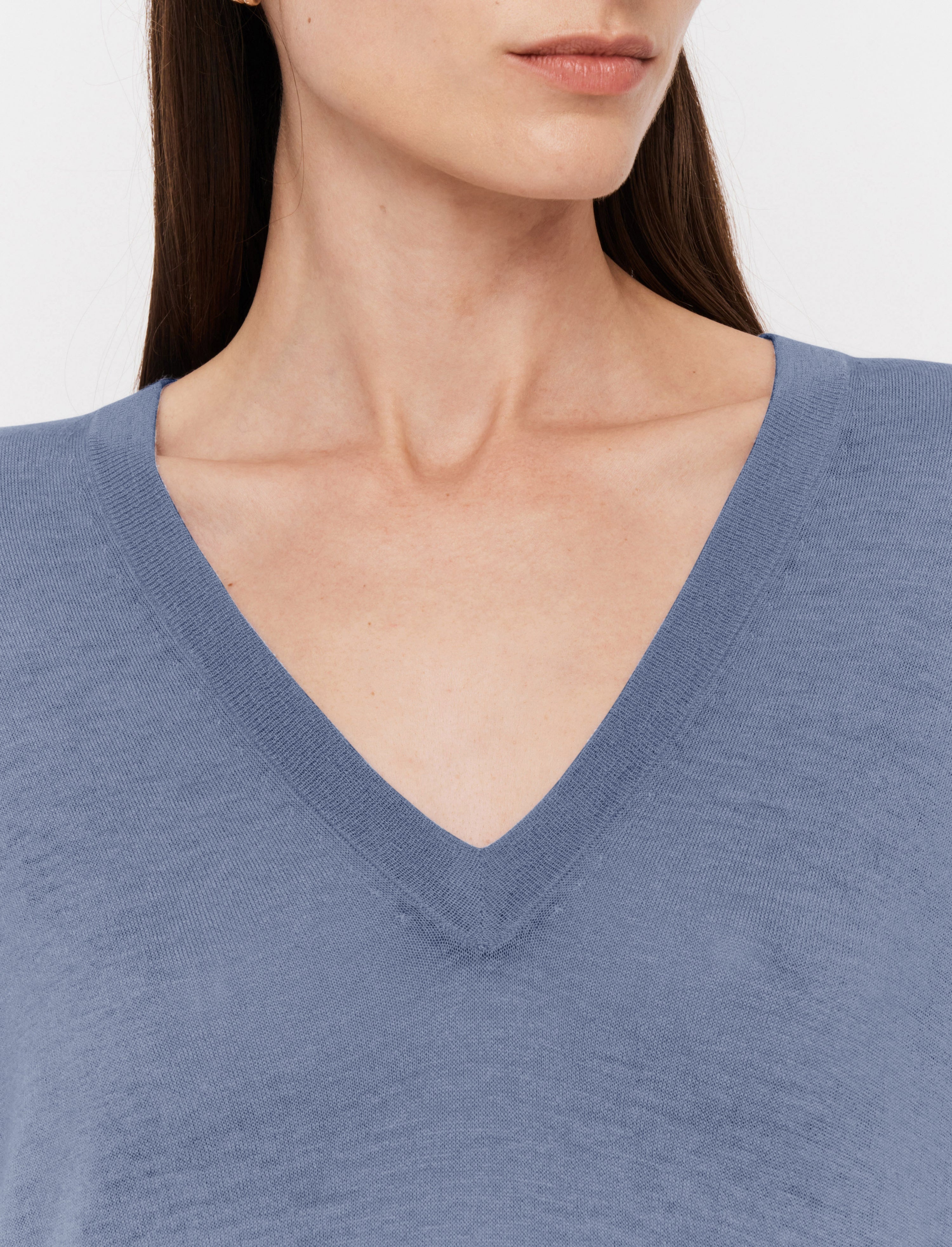 Cashair V Neck Jumper - 5
