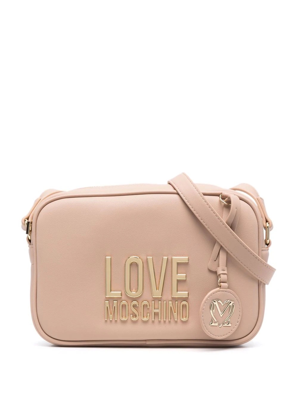 logo-plaque crossbody bag - 1