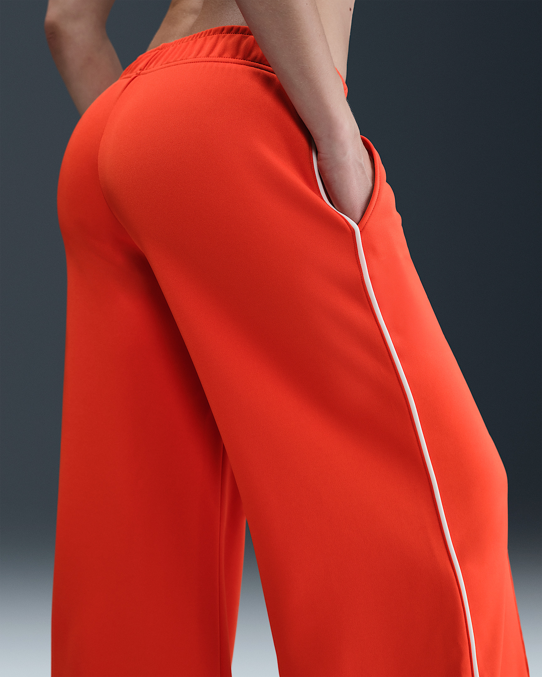 Nike Sportswear Women's Mid-Rise Wide-Leg Track Pants - 3