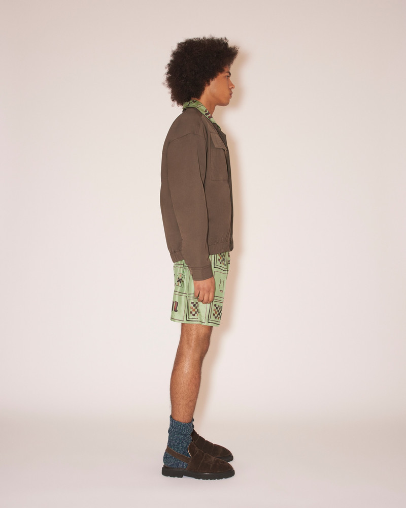 BENO - Tech twill box-fit jacket - Soil 3