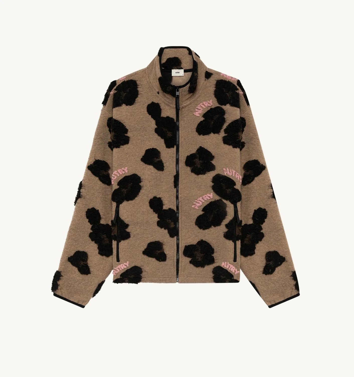 ALL-OVER FULL-ZIP TEDDY JACKET UNISEX - 1
