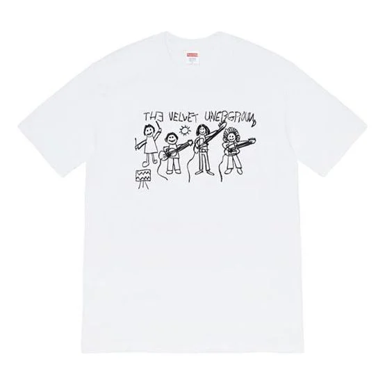Supreme FW19 Week 4 x The Velvet Underground Drawing Tee SUP-FW19-455 - 1