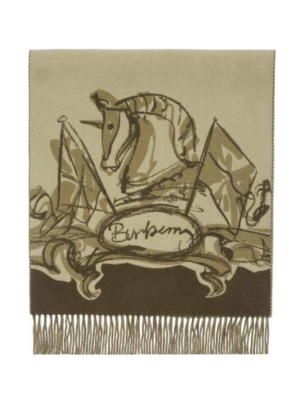 Tower Bridge cashmere scarf - 4