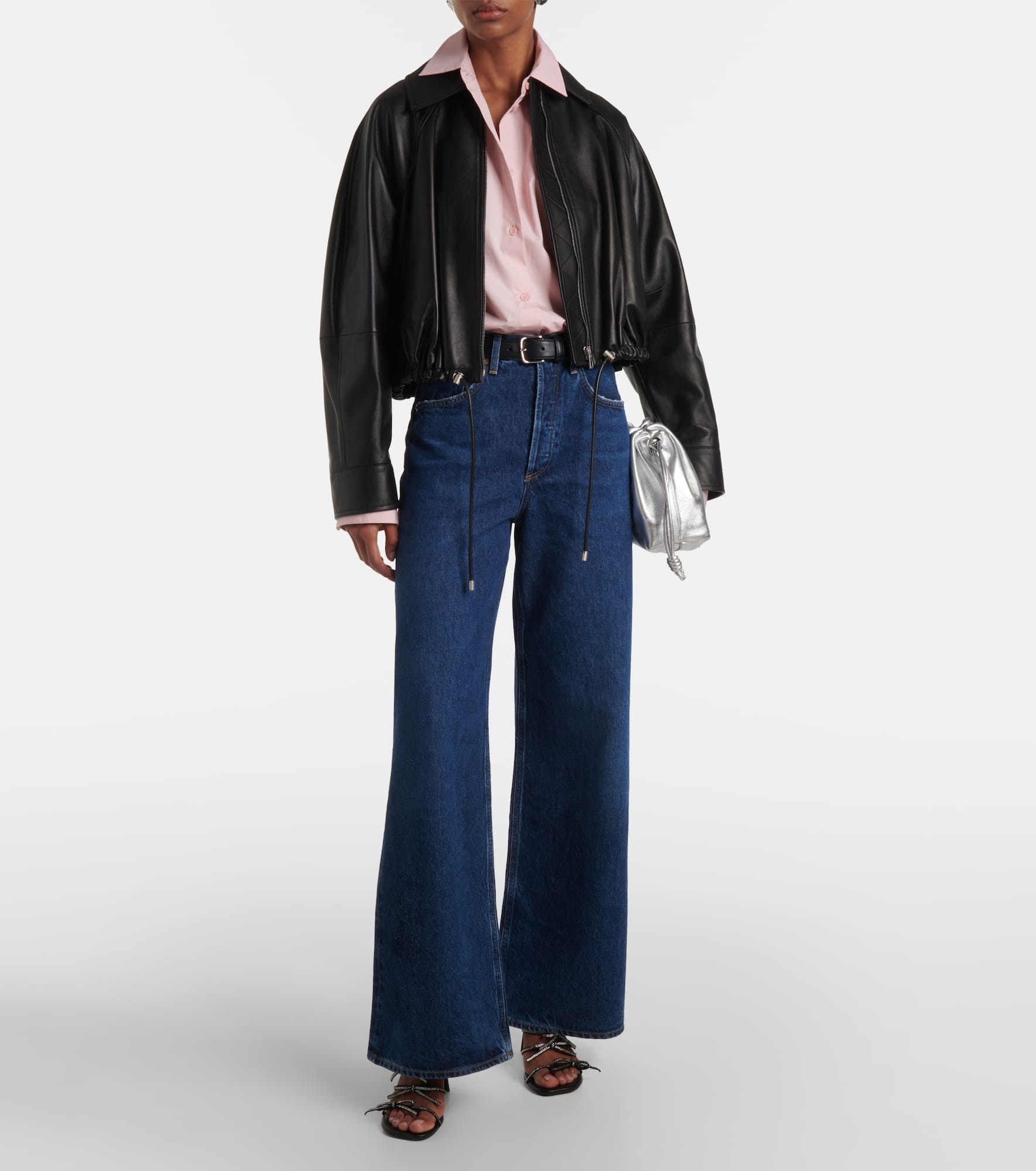 Dame Jean No Cuff high-rise wide-leg jeans - 2