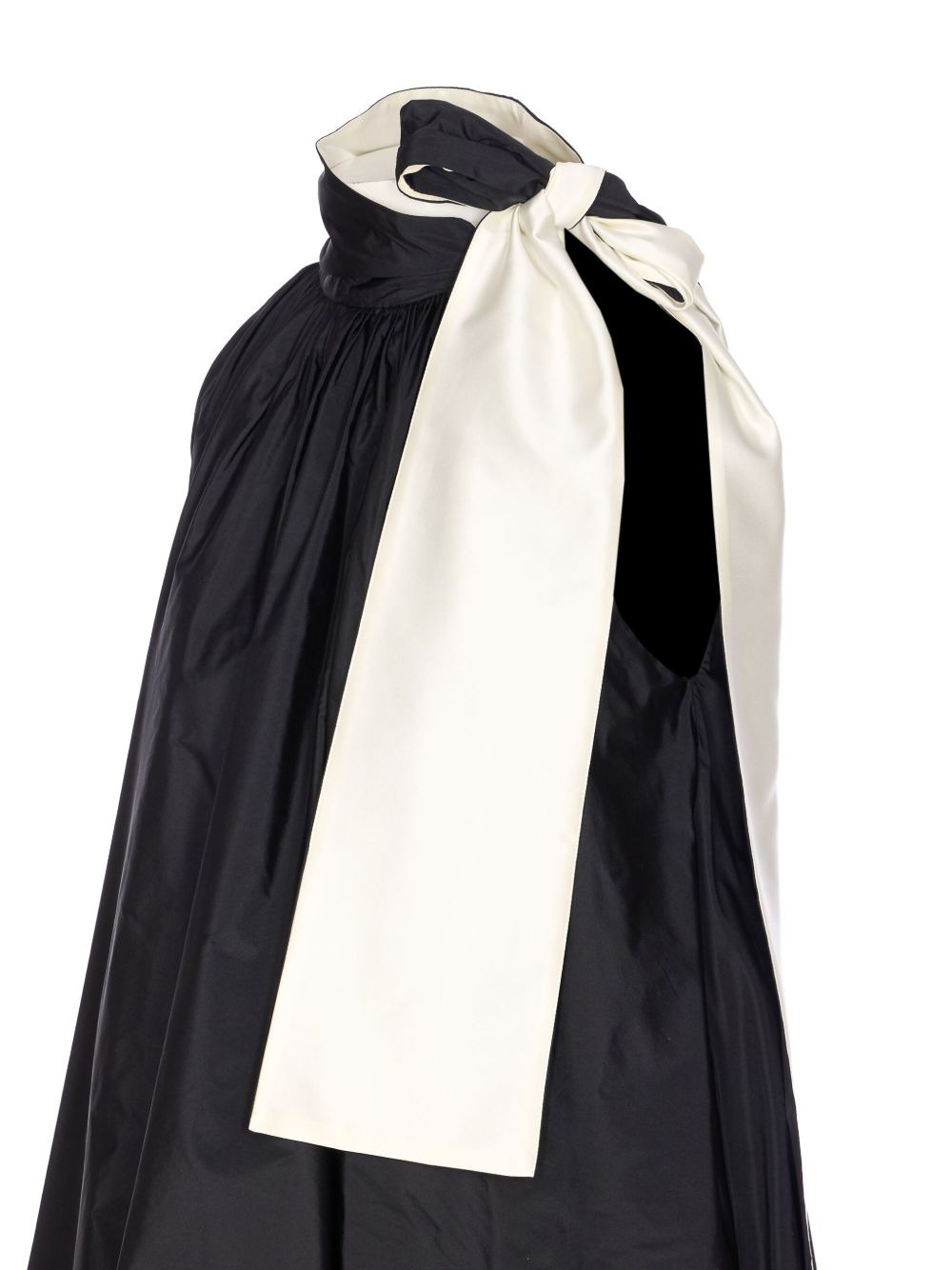 bow-detail halterneck dress - 3