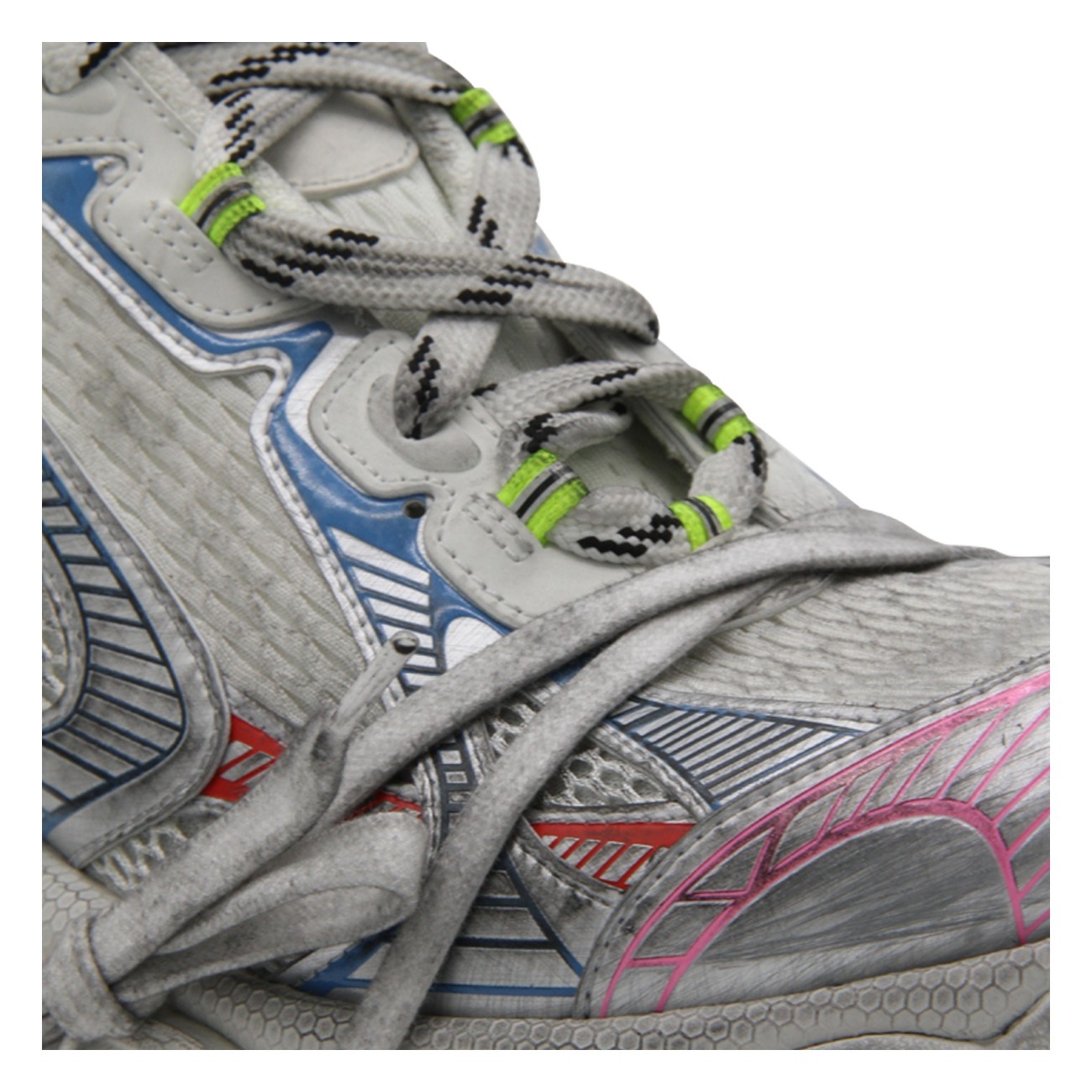 multicolor 3xl sneakers - 4