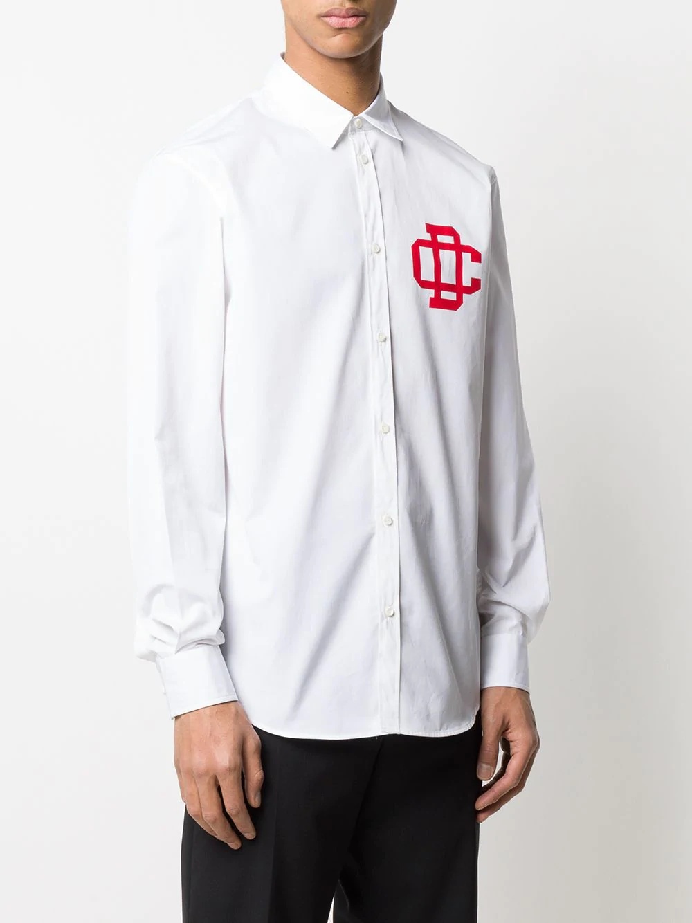 chest logo shirt - 3