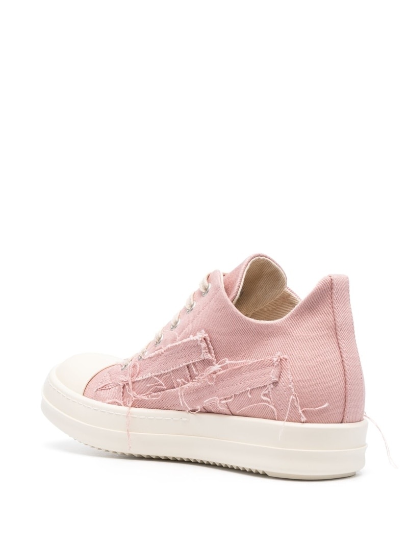 Slashed low-top sneakers - 3